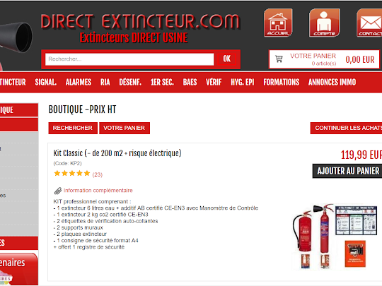 direct extincteur