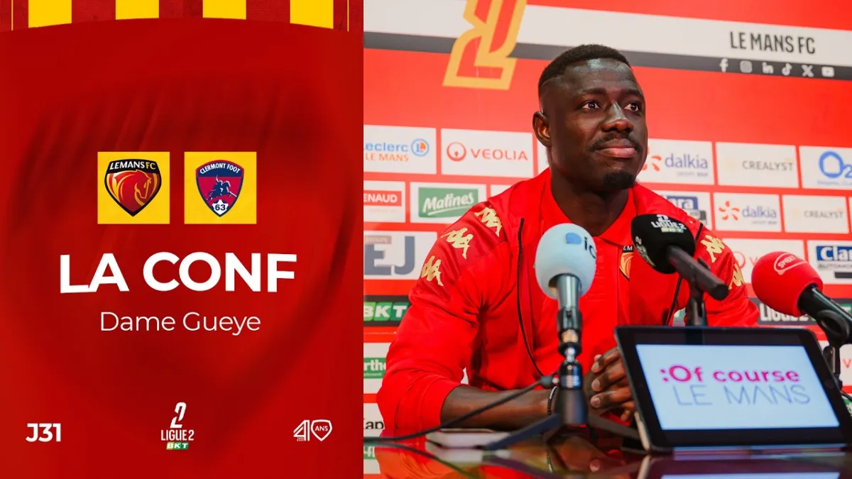 Vignette de l'article Dame Gueye : l'attaquant de la montée du Mans en Ligue 1
