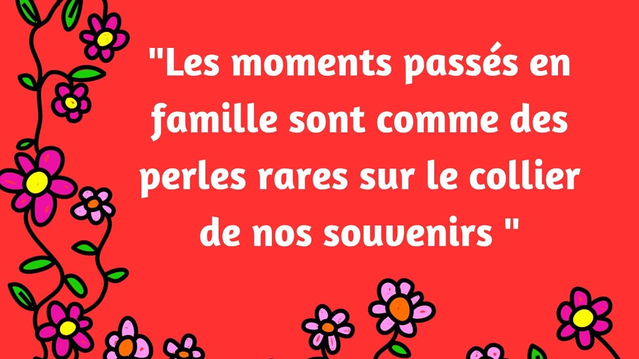 Citations famille