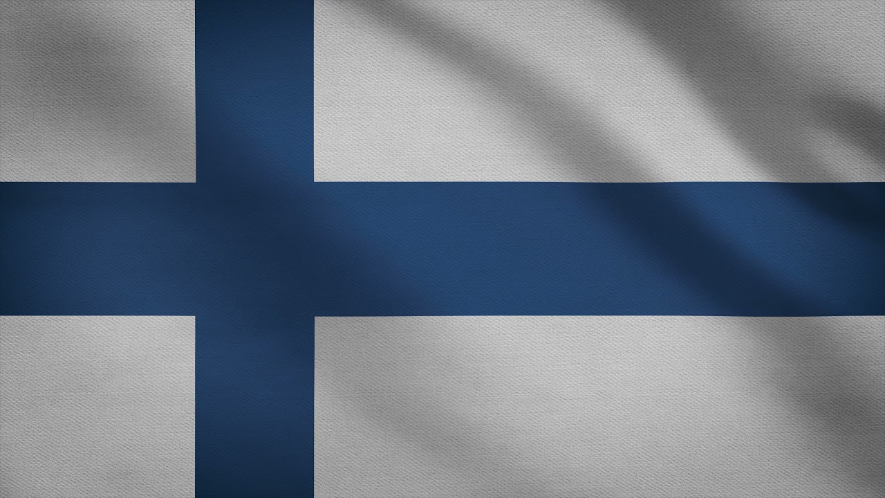 Drapeau de la finlande