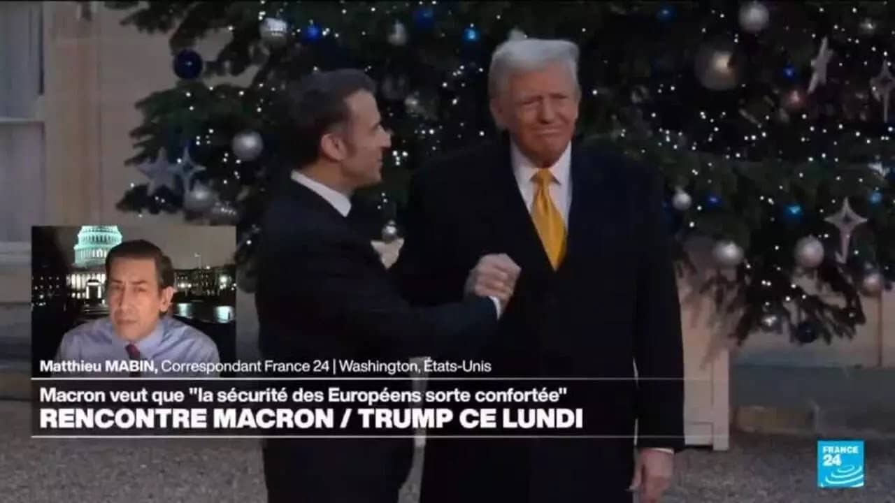 Emmanuel Macron Donald Trump