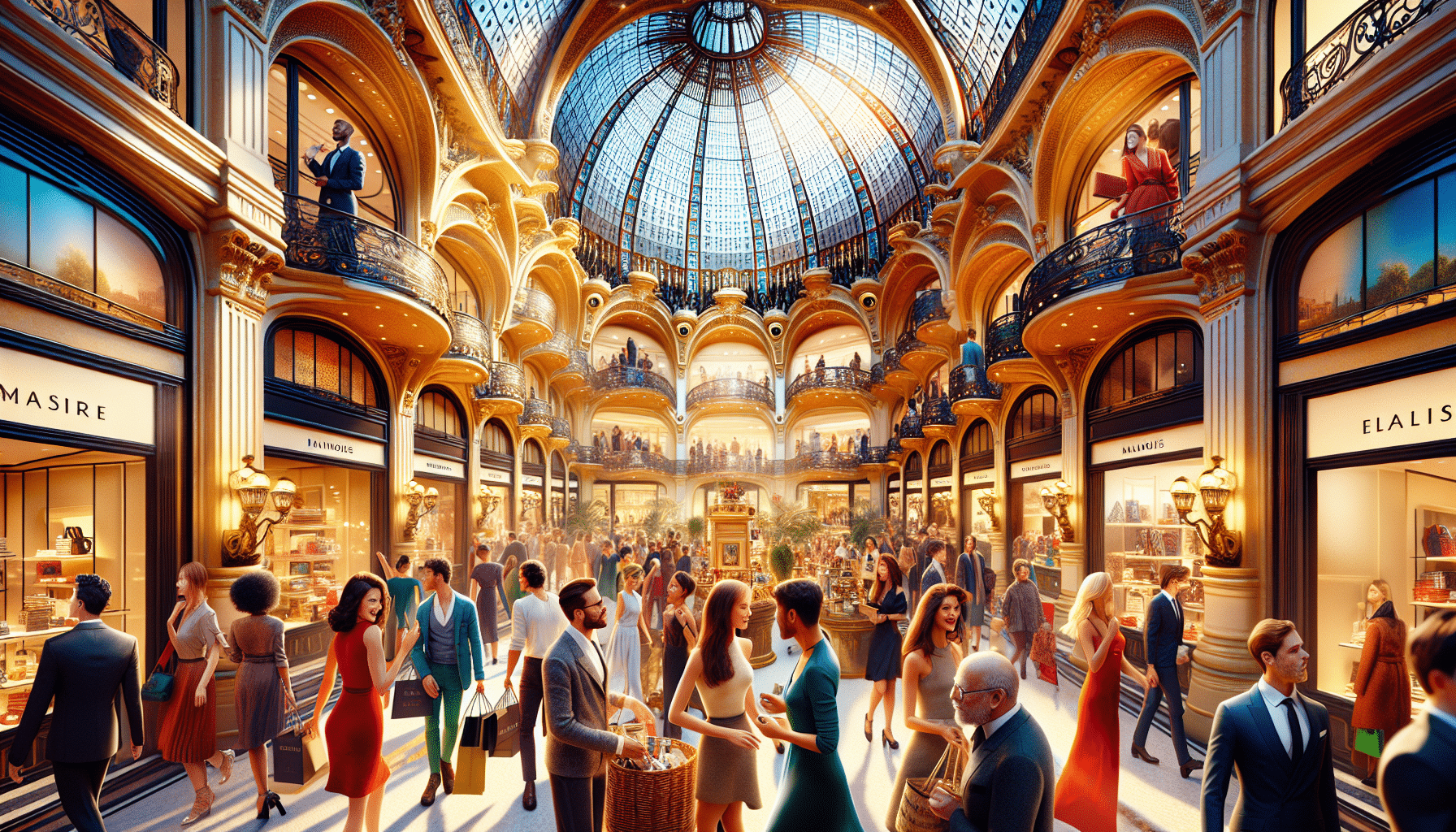 découvrez l'élégance du shopping à la française avec les galeries lafayette. explorez une sélection unique de mode, beauté et déco au cœur de paris, tout en profitant d'une expérience de shopping inégalée.