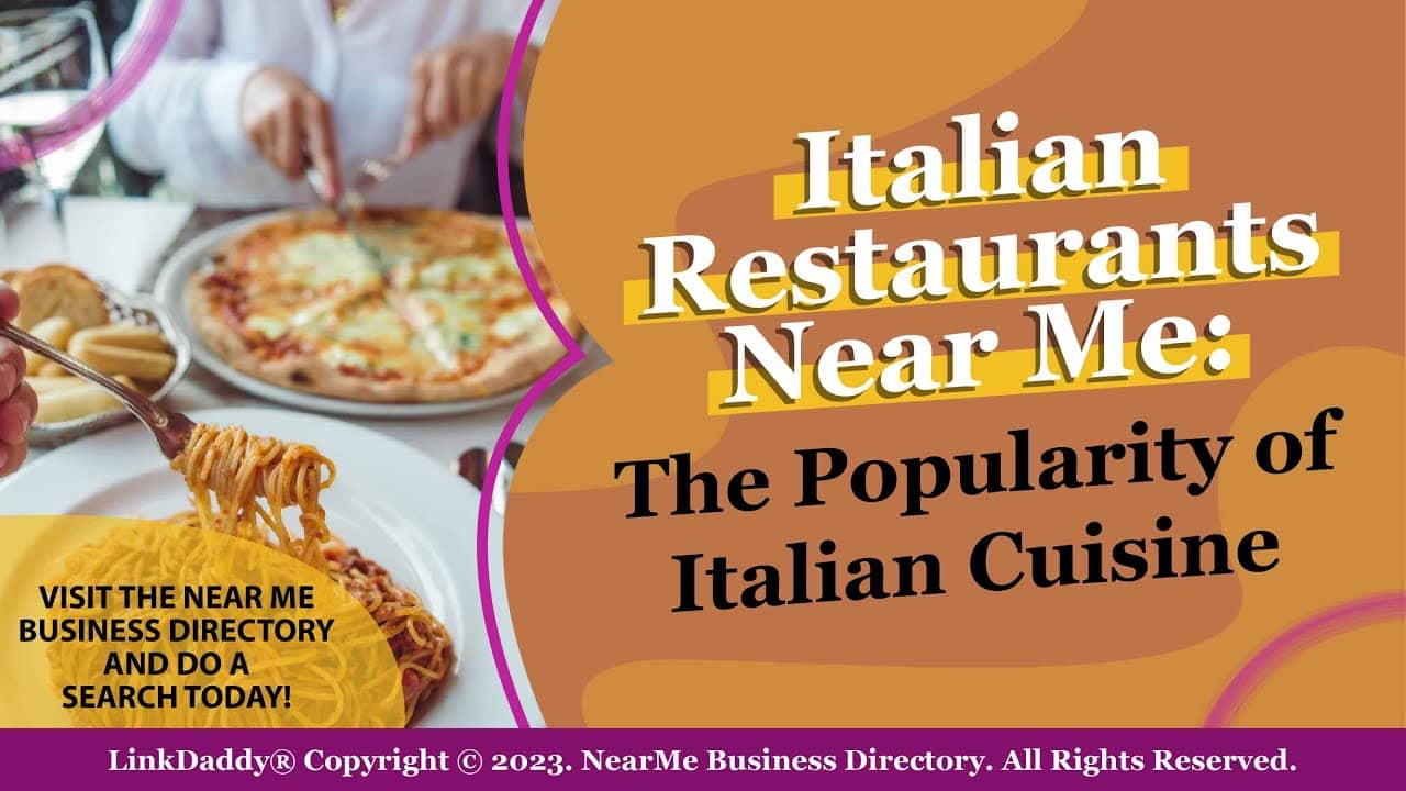 Italian restaurant near me
