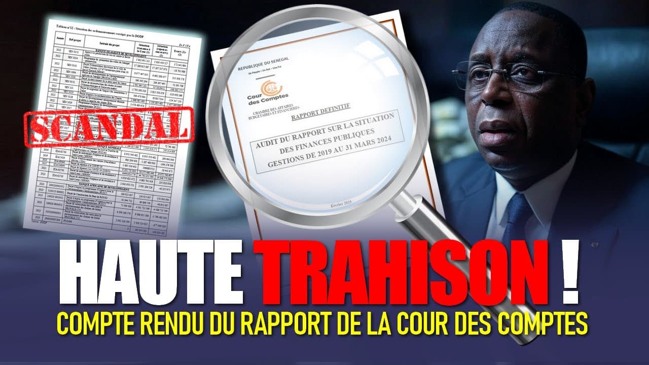 Rapport cour des comptes senegal 2024