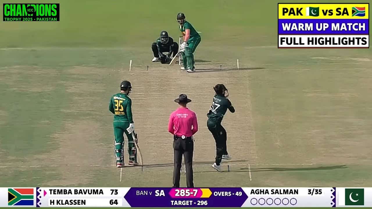 Sa vs pak