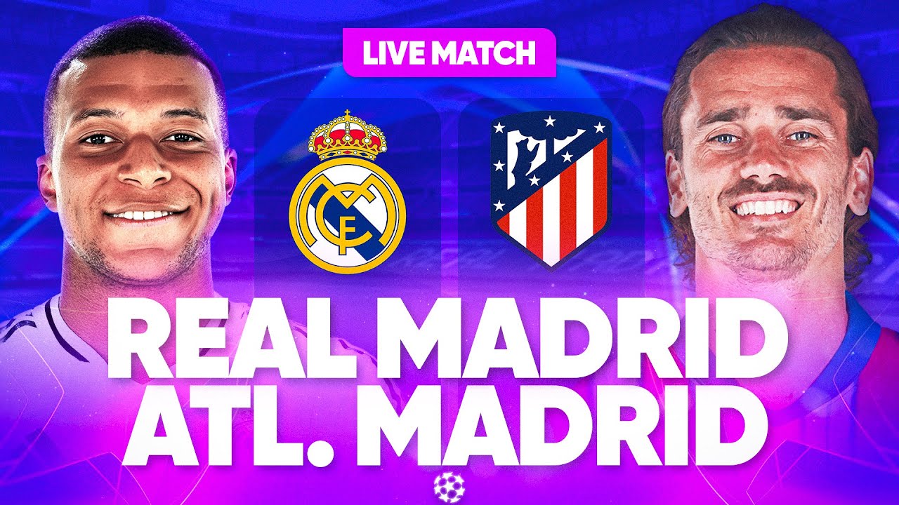 Diffusion Real Madrid Atletico