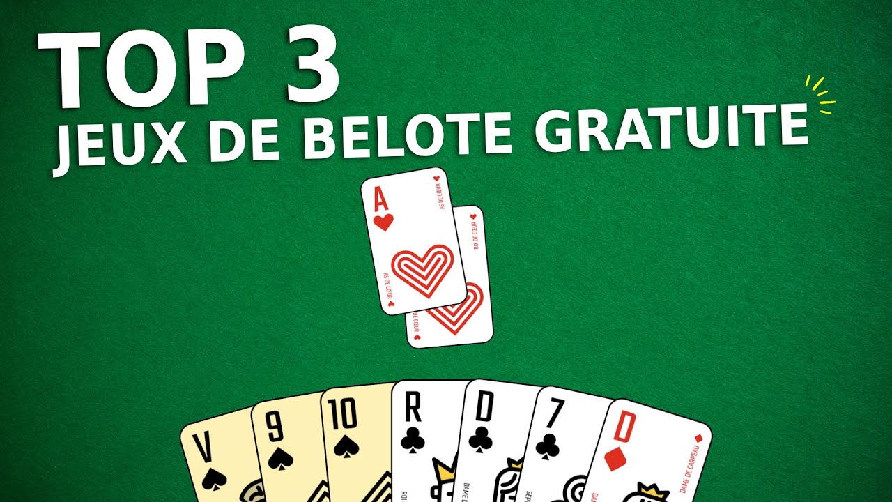 Jeu De Belote Gratuit À Télécharger