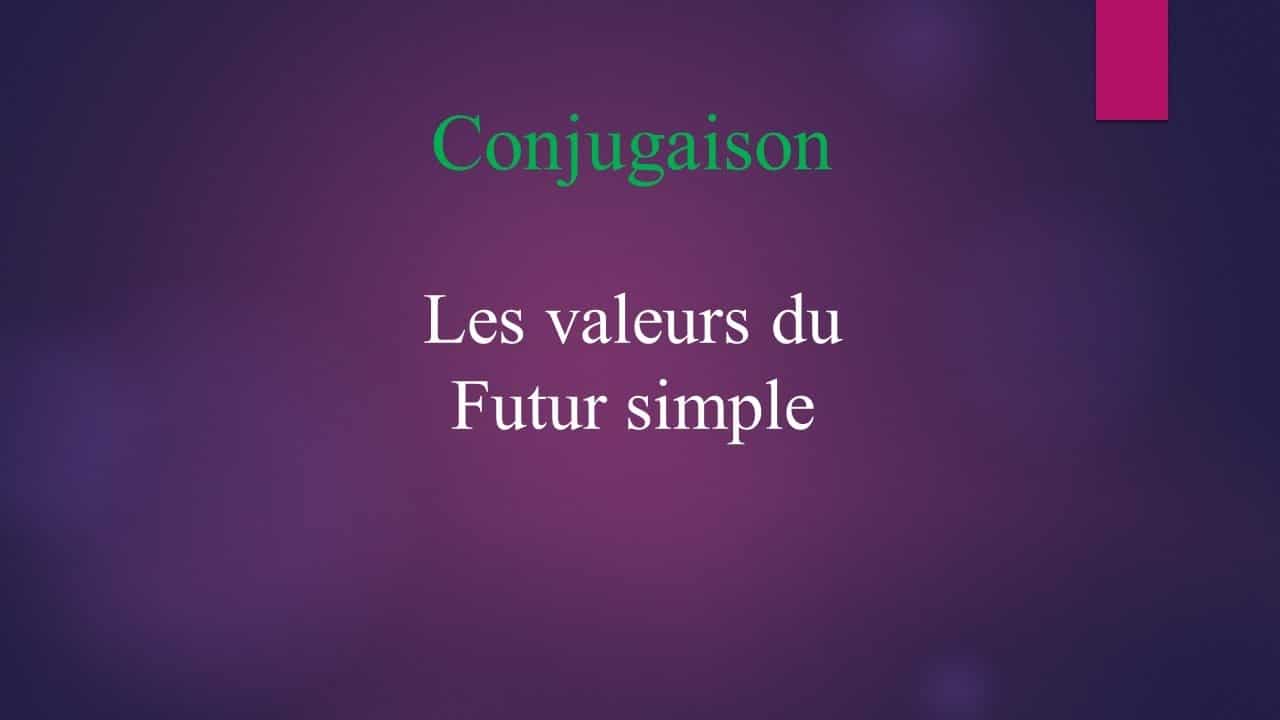 Valeur Du Futur