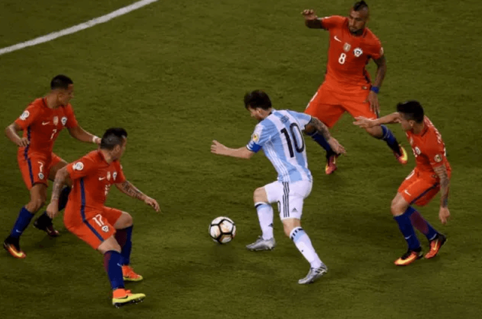 dribble inversé