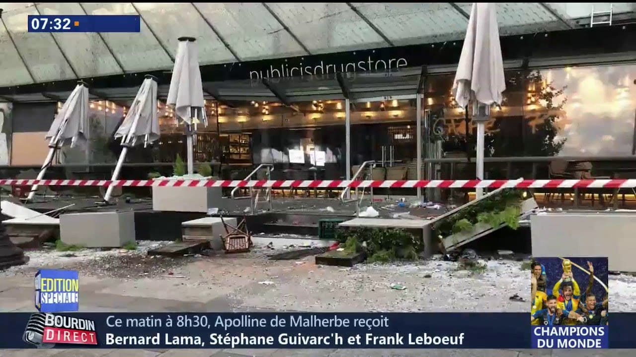 Bfmtv champs elysees