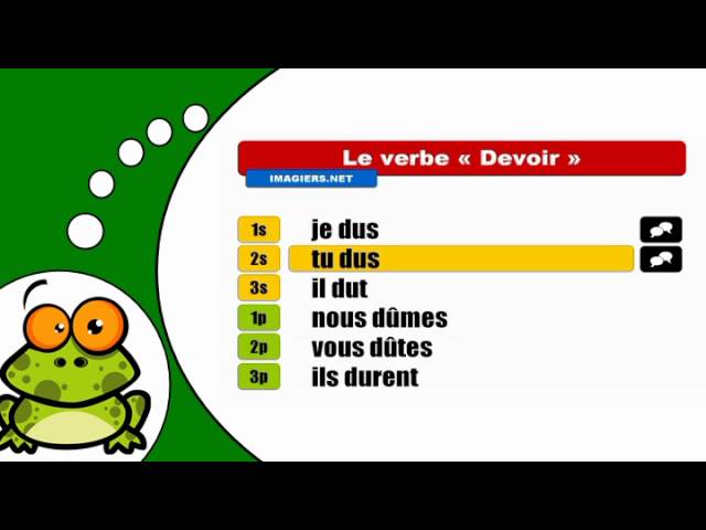 Devoir au passé simple