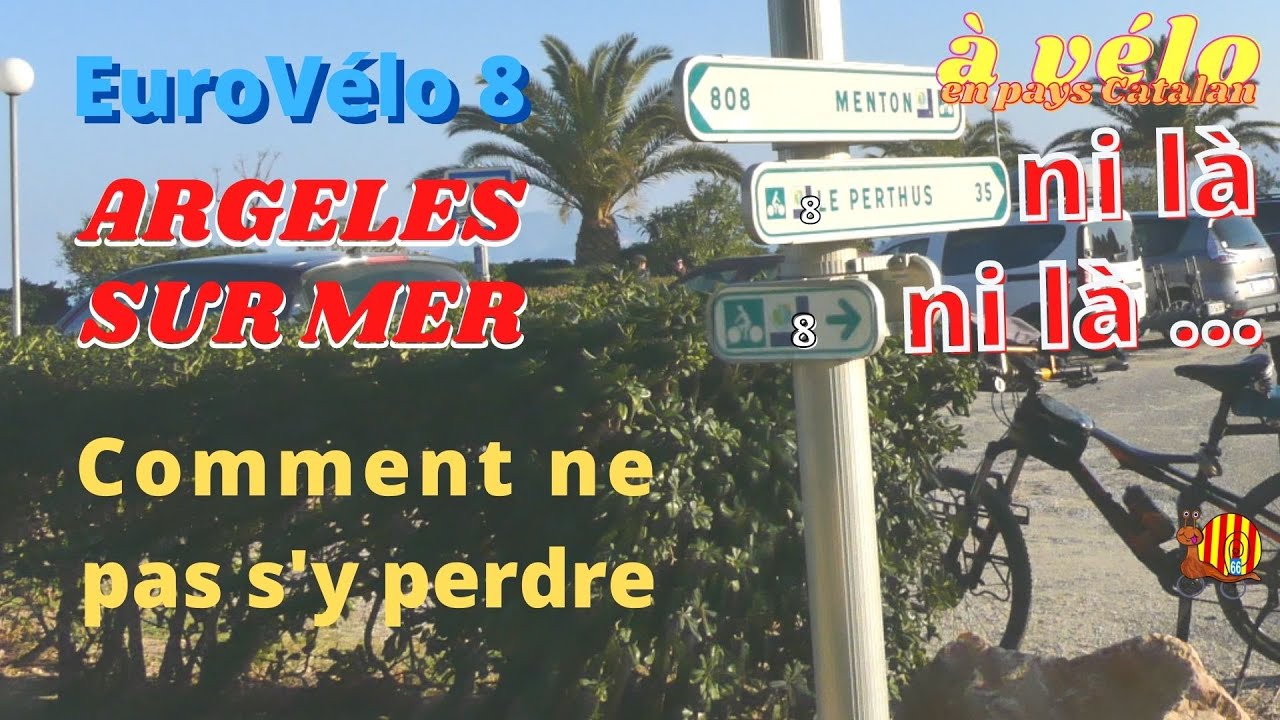 Piste cyclable argeles sur mer