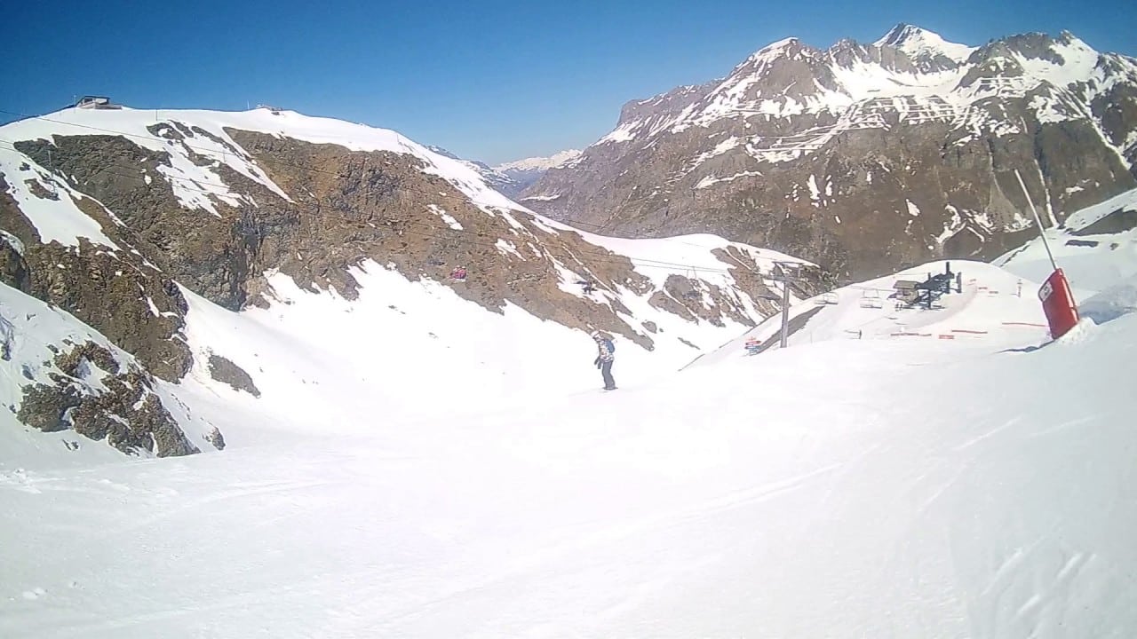 Plan piste val d'isère