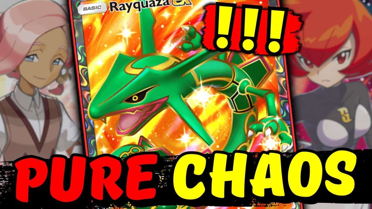 Rayquaza ex tcg pocket