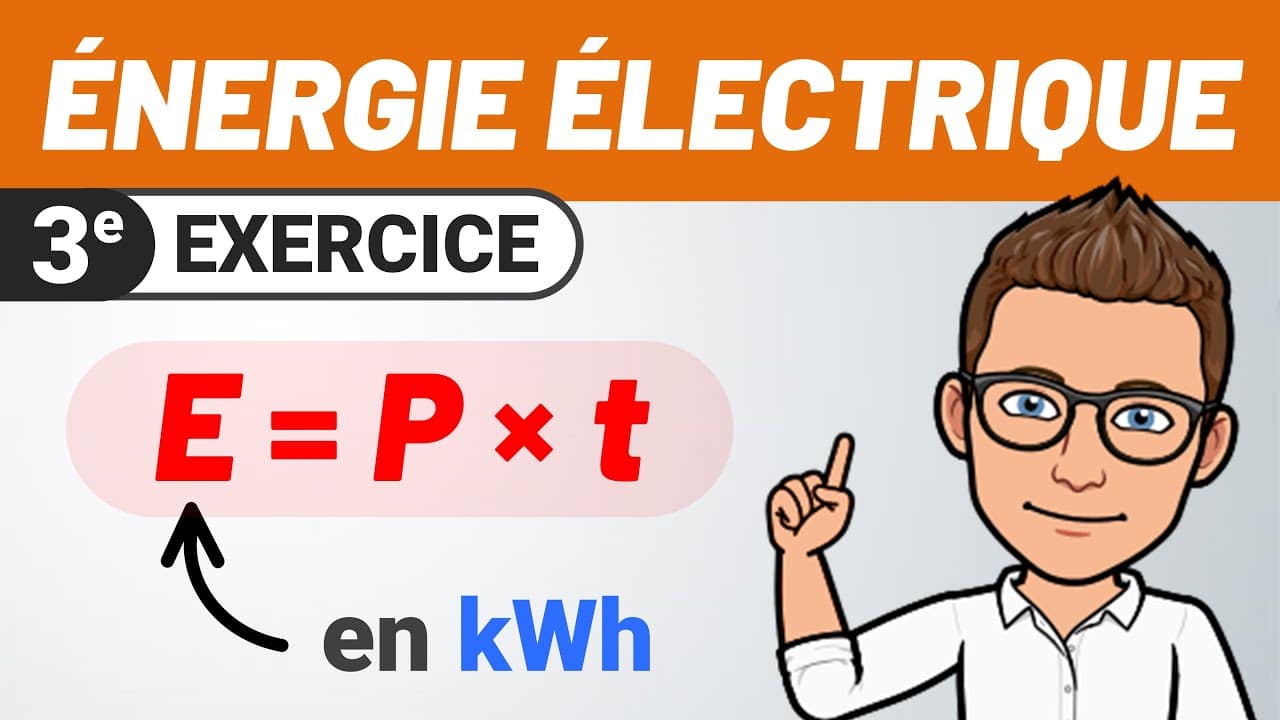 Relation puissance energie