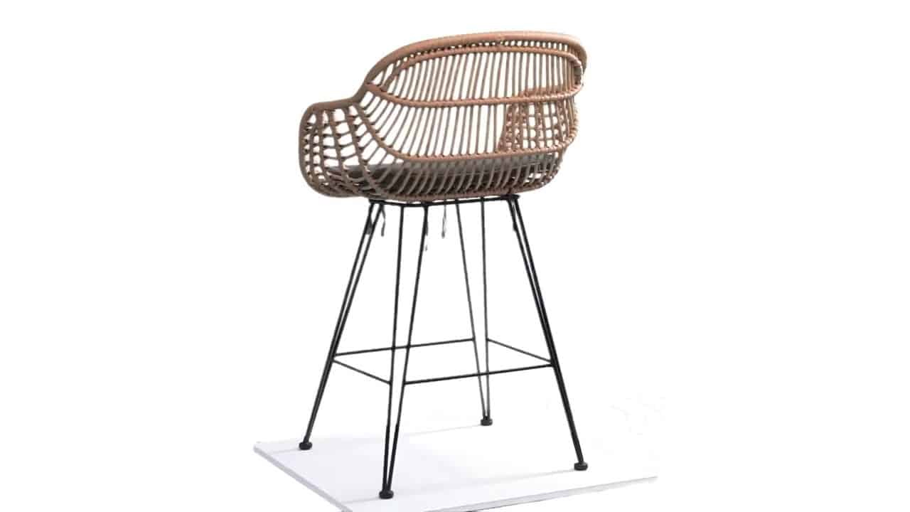 Tabouret de bar exterieur