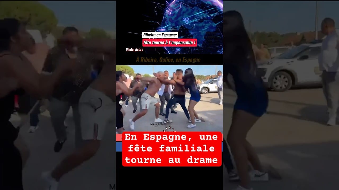 Bagarre Mariage Espagne