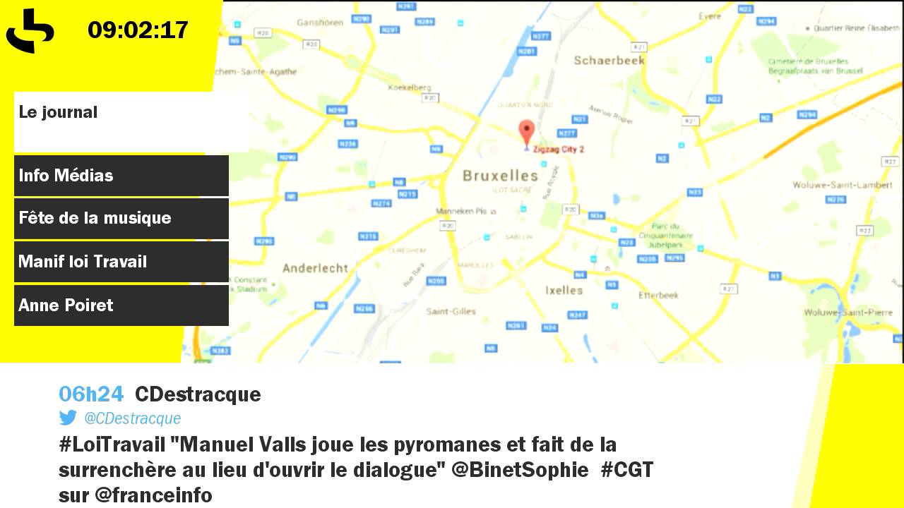 Alerte Bombe Bruxelles