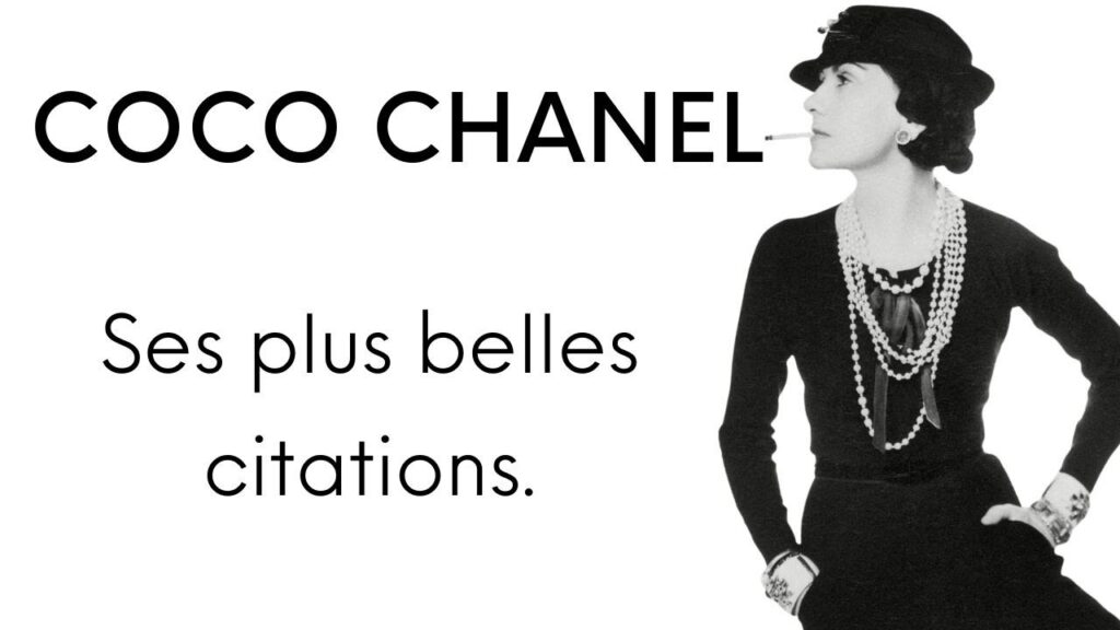 Les citations inspirantes de Coco Chanel qui vont changer votre vie