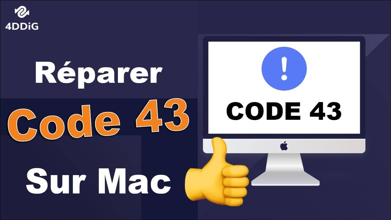 Code Erreur 43 Mac