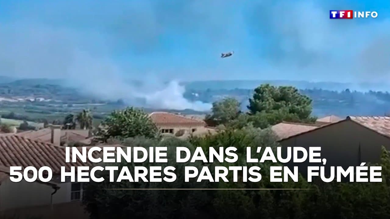 Incendie Aude Sigean