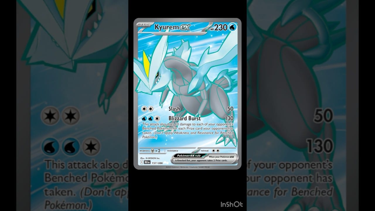 Kyurem Ex 157 086