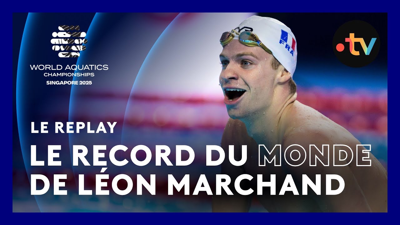Leon Marchand Championnat Du Monde