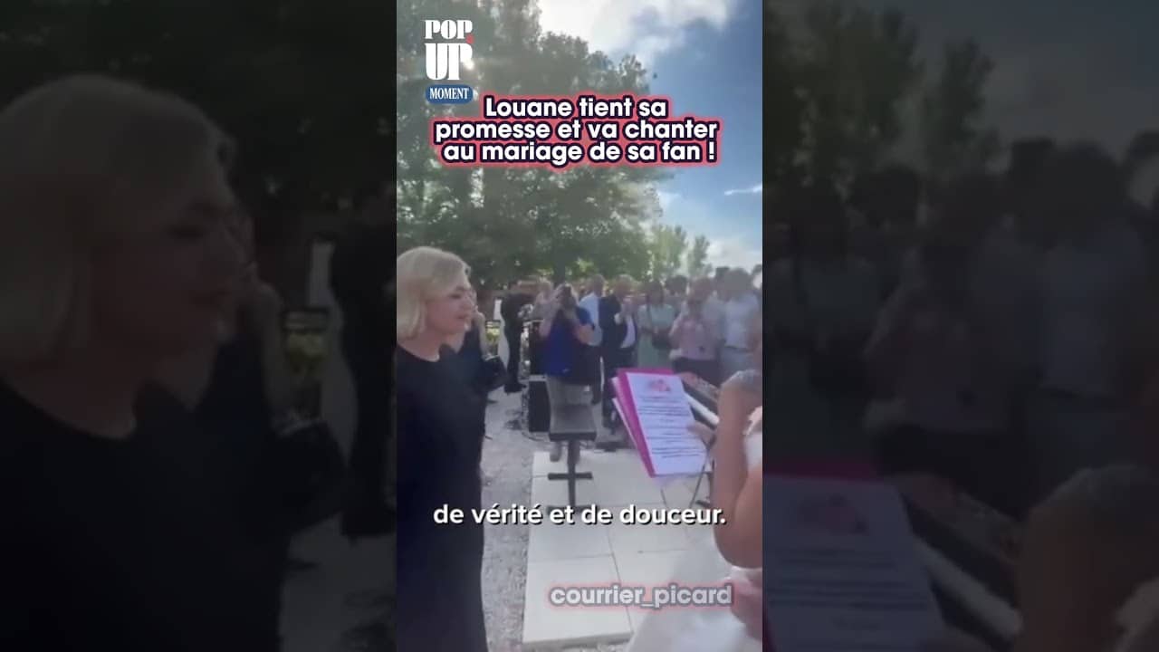 Louane Mariage