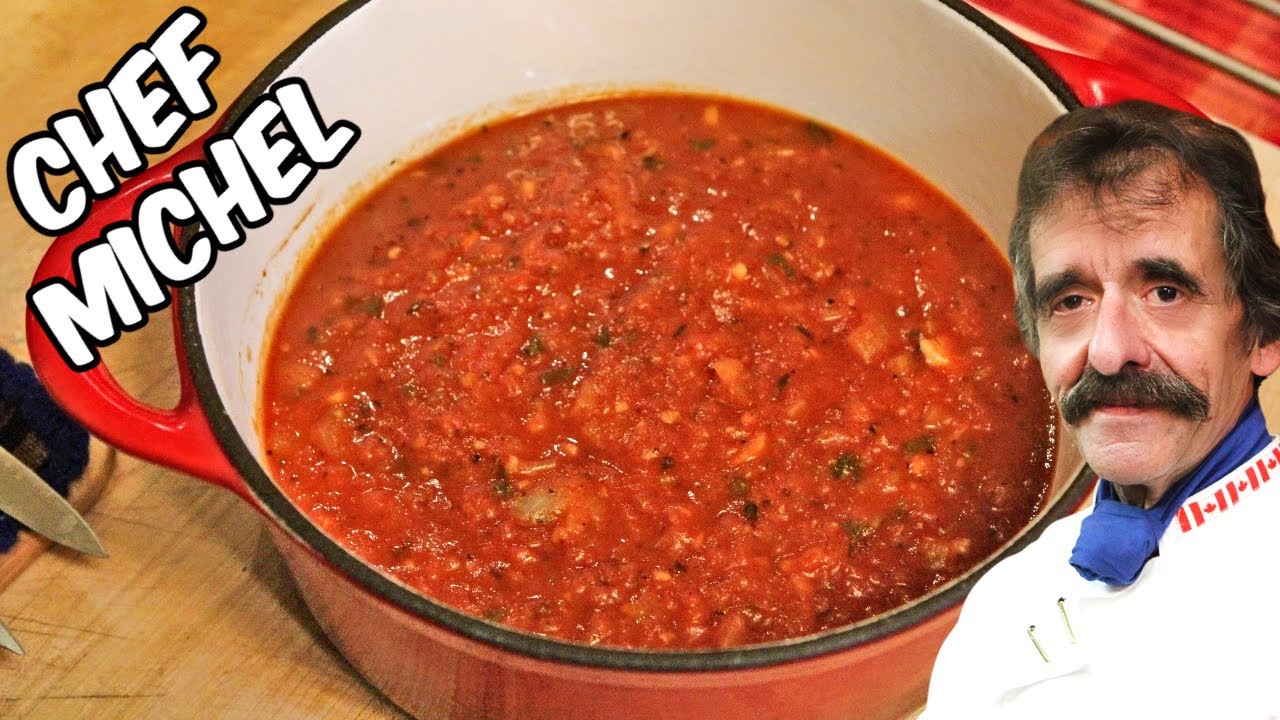 Recette Sauce Tomate Maison