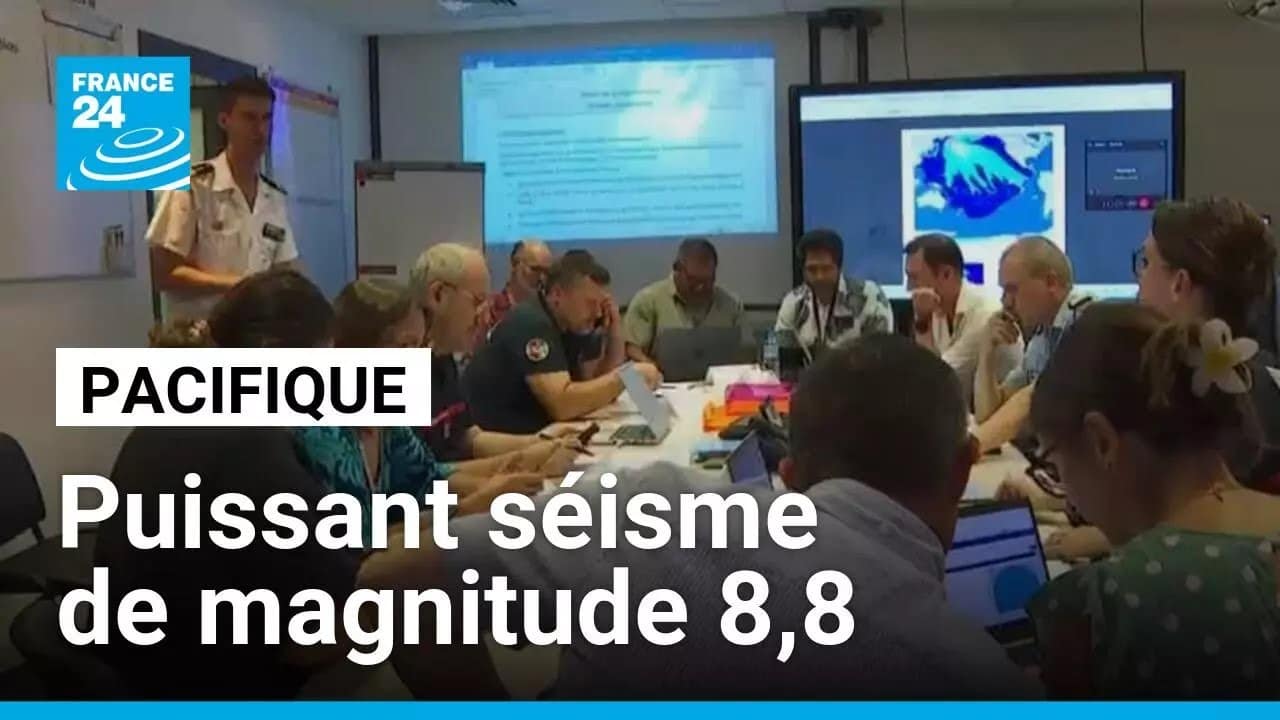 Seisme Pacifique