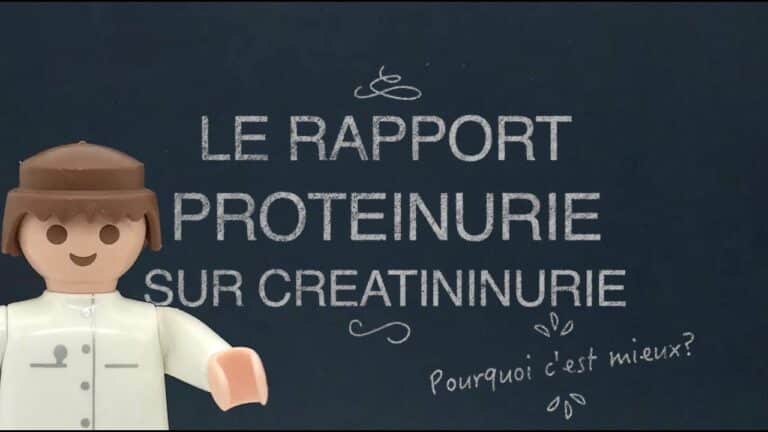 Rapport Proteinurie Créatininurie