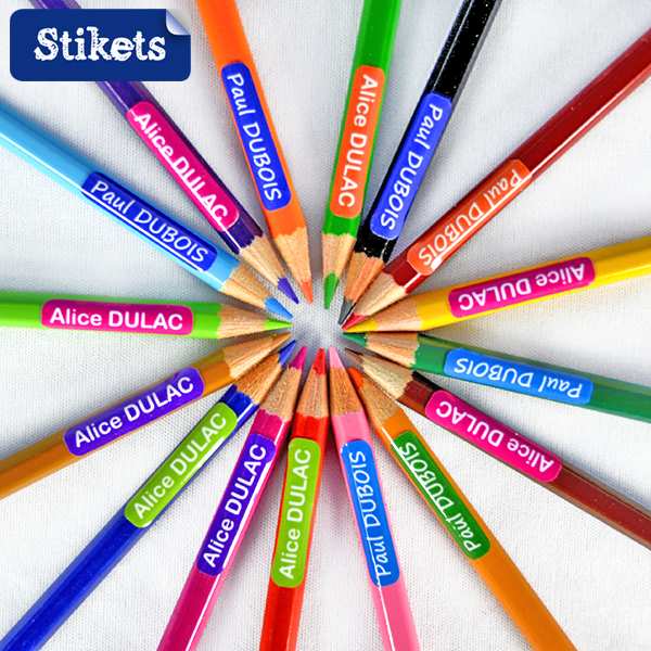 etiquettes personnalisees