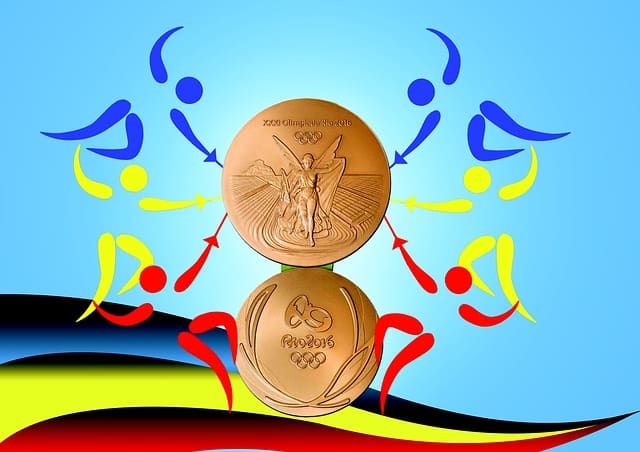 medaille olympique or