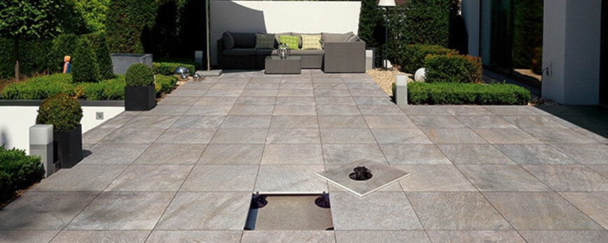 terrasse carrelage